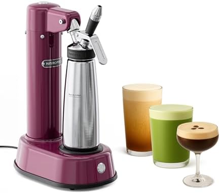 NitroPress DS Electric Nitro Cold Brew Coffee & Cocktail Maker Machine by Hatfields