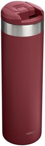 Stanley AeroLight Transit Bottle 20 oz | Locking Drink Through Lid | Leak Resistant Water Bottle or Coffee Travel Mug | Lightweight Insulated Stainless Steel | BPA-Free | Cranberry - Image 3