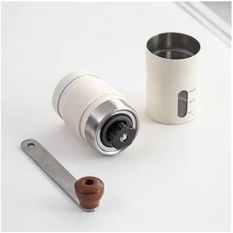 Manual Coffee Grinder Stainless Steel Coffee Bean Hand Crank Coffee Grinder Portable(Black) - Image 3