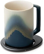 Ui Artist Collection Self-Heating Mug Set – Arctic Radiance | 12 fl oz / 355 mL Handcrafted Ceramic Coffee & Tea Mug with Heating Pad - Image 6