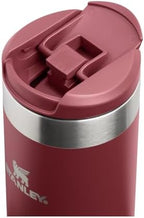 Stanley AeroLight Transit Bottle 16 oz | Locking Drink Through Lid | Leak Resistant Water Bottle or Coffee Travel Mug | Lightweight Insulated Stainless Steel | BPA-Free | Cranberry - Image 2