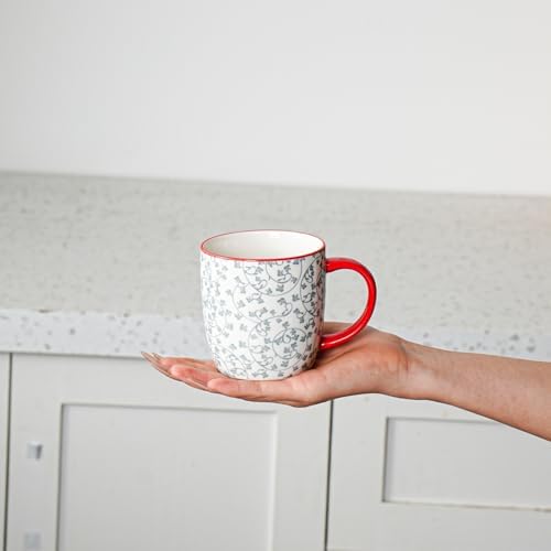10 Oz Ceramic Coffee Mugs Set of 6 - Image 2