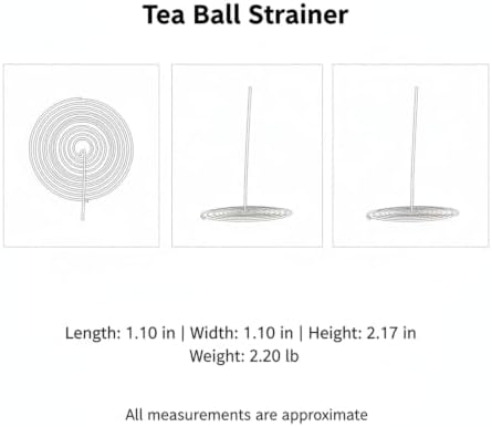 Loose Leaf Tea Filter Replacement, Stainless Steel Spring Infuser for Teapot Inner Slot, Fine Mesh Strainer 1.1 x 2.2 Inch, 2 Pack - Image 7