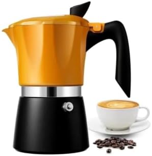 Classic Aluminum Moka Pot Stovetop Espresso Maker for Home Office Camping - Image 3