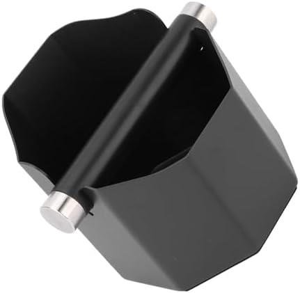 Stainless Steel Coffee Ground Knock Box, Compact Coffee Knock Box for Espresso Machine, Small Knock Bin with Knock Rod for Home Kitchen Countertop - Image 3