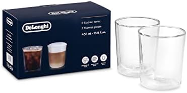 De'Longhi DLSC318 Thermal Glasses 13.5 fl oz, set of 2 by Unknown