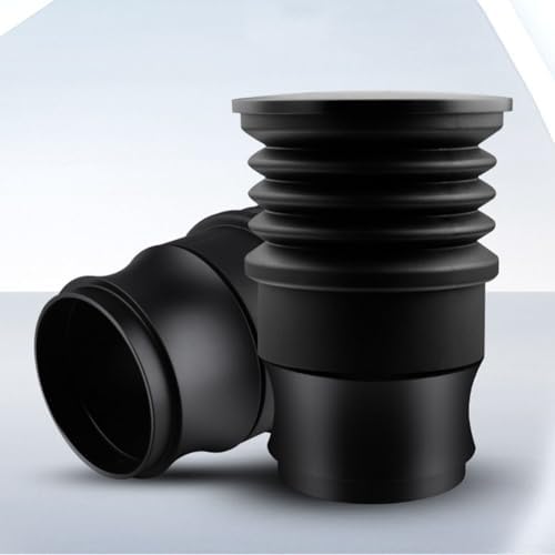 Single Dose Coffee Grinder Blow Bin With Silicone Bellow For Mazzer For Mini, Aluminum Alloy For Hopper Cleaning Tool To Clear Grounds And Reduce Retention In Black Color - Image 5