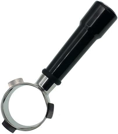 54mm Bottomless Portafilter + 2 Stainless Steel Filter Baskets - Replacement for Breville Barista Express, Pro, Touch, Bambino Plus, Infuser – Ergonomic Handle - Image 7
