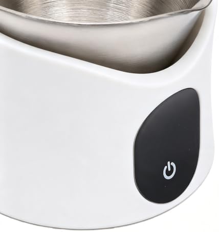 Pssopp Coffee Scale with Dosing Cup, 500g Capacity (White) - Image 5