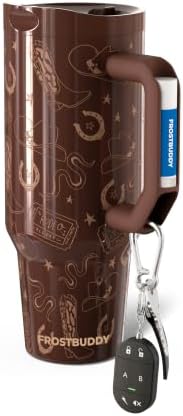 Frost Buddy Thicc Buddy 40oz Tumbler - Spill-Proof Flip Lid (Giddy Up1) by FrostBuddy