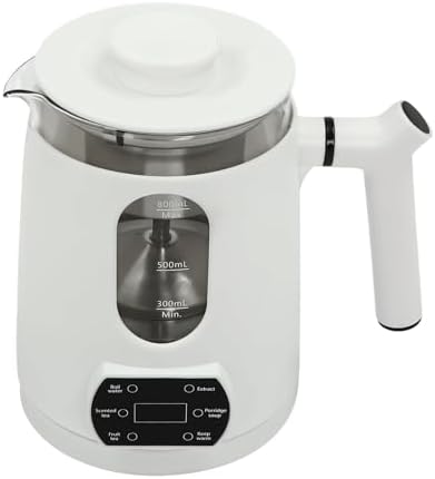 110V Temperature Control Electric Tea Kettle, Water Boiler & Heater, Electric Kettle - White - Image 6