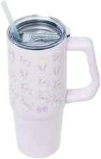 Silver Buffalo Pokemon Sylveon Watercolor Stainless Steel Tumbler, 30oz - Image 3