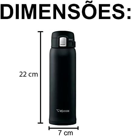 Zojirushi SM-SA48-BA Stainless Steel Vacuum Insulated Mug, 1 Count (Pack of 1), Black - Image 6