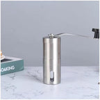 Stainless Home Portable Manual Coffee Grinder Hand Coffee Mill with Ceramic Burrs Adjustable Settings Portable Hand Crank Tools(Large) - Image 4
