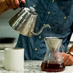 Coffee Gator Gooseneck Kettle 34oz Stainless Steel for Pour Over and Coffee Scale 0.1 Precision with Timer - Image 4