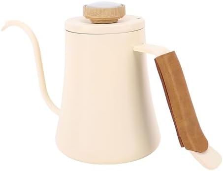 Coffee Kettle with Thermometer Lid, 600ml 304 Stainless Steel - Image 3