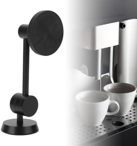 ciciglow Espresso Puck Screen Stand, Magnetic Coffee Puck Screen Holder, Italian Coffee Machine Accessory, Aluminum Alloy(Black) - Image 5