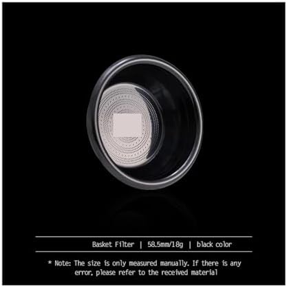 Precision High Extraction Espresso Basket Filter,Micro Sieve With 304 Stainless Steel For 51/54 / 58mm(58mm 20g Black) - Image 2