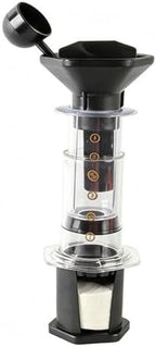 Gralara Manual Coffee Brewer Clear-and Coffee Brewer Gilded Step Numbers Kitchen Appliance, Transparent by Gralara