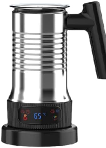 Electric Milk Frother Automatic Steamer Hot Cold Stainless Steel Jug with Separated Base Suitable for Bar - Image 3