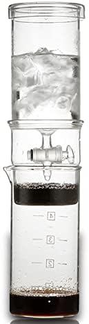 Cold Brew Coffee Maker,Cold Drip Coffee Machine with Adjustable Drip Filter,Glass Cold Brew Coffee Tower Iced Coffee Brewer for Home and Office by nLn+Hope