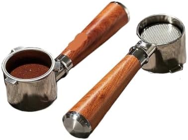 51/54/58mm Wooden Bottomless Portafilter Handle, Compatible For Delonghi, Compatible For Breville, Espresso Accessory(54MM Breville) - Image 2