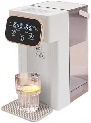 Instant Hot Water Dispenser Filter, Electric Hot Water Kettle Countertop Water Filter System, 12 Temperatures & 8 Volume Settings, Safety Lock, Hot Water Boiler Warmer for Home, Baby, Office by Treliamd