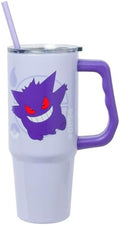 Silver Buffalo Pokemon Gengar Ghost Type Stainless Steel Tumbler, 30oz by SilverBuffalo
