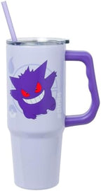 Silver Buffalo Pokemon Gengar Ghost Type Stainless Steel Tumbler, 30oz by SilverBuffalo