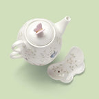 Lenox 6083927 Butterfly Meadow Teapot with Lid, White - Image 5