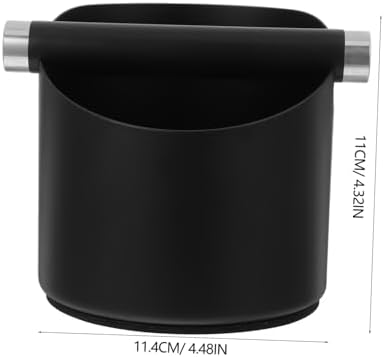 Stainless Steel Coffee Knock Bin for Espresso Grounds Dump Box - Image 2