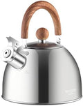 18/8 Stainless Steel 3.17 Quart Tea Kettle for Stovetop, Silver by MAXCOOK