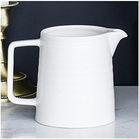 Coffee Press Ceramic Dripper 1-2 Cups Drip Filter Pot Pour Over Coffee Maker with Separate Stand for Filte 500ml Pots (500ml White Pot) by Unknown