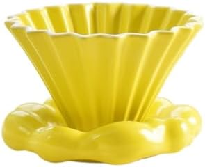 Coffee Filter Cloud Conical Ceramic Small Origami Hand Made Funnel Cup Accessories(Color 1) by Unknown