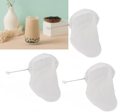 10Pcs Ultra Fine Mesh Strainer Bags with Zipper (M) - Image 2