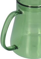 POCREATION High Borosilicate Glass Coffee Kettle, 600ml (Green) - Image 3