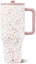 HydroJug Traveler 32oz, Insulated Tumbler with Handle & Straw, Mangolia by Hydrojug