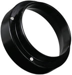 Coffee Dosing Ring Magnetic Espresso Intelligent Funnel 51mm 53mm 54mm 58mm Compatible with Delonghi Breville Portafilter Barista Tools(51MM black) by Unknown