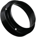 Coffee Dosing Ring Magnetic Espresso Intelligent Funnel 51mm 53mm 54mm 58mm Compatible with Delonghi Breville Portafilter Barista Tools(53MM black) by Unknown