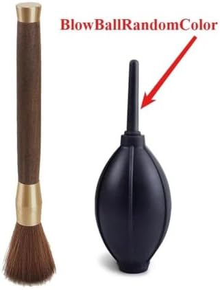 2Pcs Coffee Grinder Cleaning Tool Air Blower & Cleaning Brush For Espresso Machine - Image 2