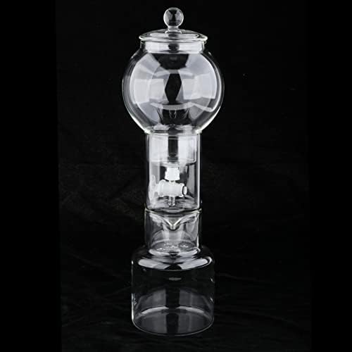 Yajuyi Coffee Maker Pot Pour Over Coffee Dripper Brewer Set with Glass Carafe and Mesh Heat Resistant Glass Smooth Drip Extraction Suitable for, Clear - Image 5