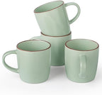 famiware Mercury Coffee Mugs 13 oz, Coffee Mugs Set of 4 with Handle by Famiware