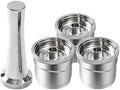 Reusable Coffee Capsules，Coffee Machine Stainless Steel Filling Pods Rich Cream,Compatible With Illy，X7 Y3 Y5(Right) by Unknown
