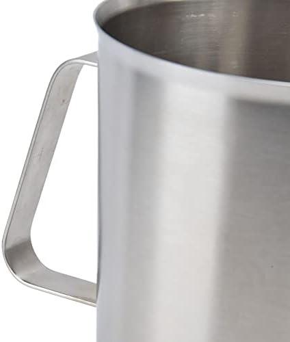 Milk Frothing Pitcher, Food Grade Stainless Steel Frother Cup with Graduated Markings, Professional Latte Art Tool for Home and Commercial Coffee Preparation (1500ML) - Image 5