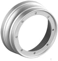 Coffee Dosing Ring Magnetic High 3.2cm Espresso Funnel 51mm 58mm,Compatible For Delonghi,Compatible For Breville,Portafilter(51mm silver) by Unknown