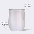 Corkcicle Stemless Wine Tumbler with Lid, 12oz, Unicorn Magic - Image 4