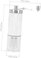 Portable Hand Crank Coffee Mill Grinder for Beans, Stainless Steel - Image 2