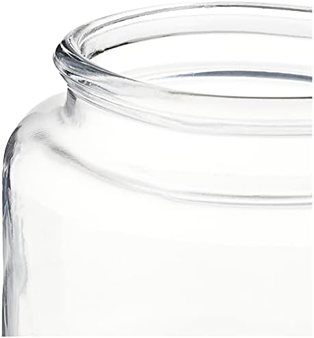 Anchor Hocking Montana Glass Jars with Fresh Sealed Lids, Black Metal, 48 oz (Set of 4) - - Image 4