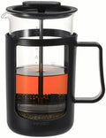 HARIO CPU-4-B CafePress U Press Coffee Heat Resistant Glass, Practical Capacity, 20.3 fl oz (600 ml), Black by Hario