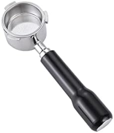 51mm Bottomless Portafilter Compatible with Delonghi Linea Classic EM450M CASABREWS Espresso Machine CM5418 3700Essential 3700Gense 3700Pro Portafilter Stainless Steel Handle Plastic by Unknown